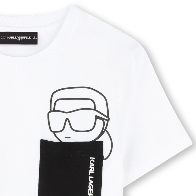 Short-sleeved T-shirt KARL LAGERFELD KIDS 
                        BOY