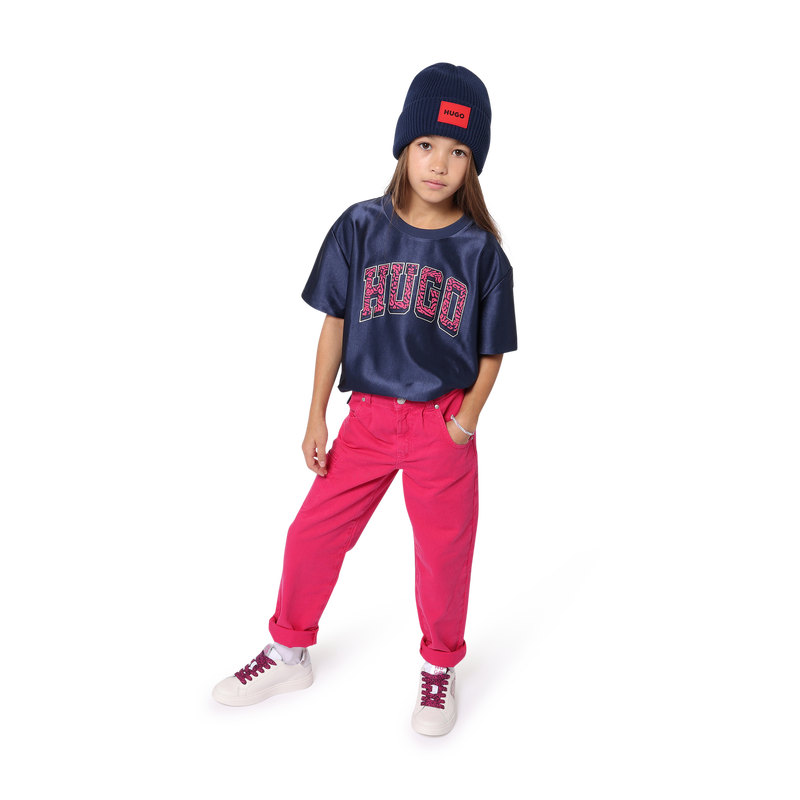 Knit Cotton Hat HUGO 
                        UNISEX