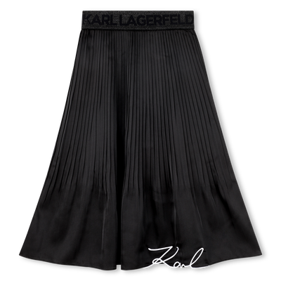 PLEATED SKIRT KARL LAGERFELD KIDS GIRL