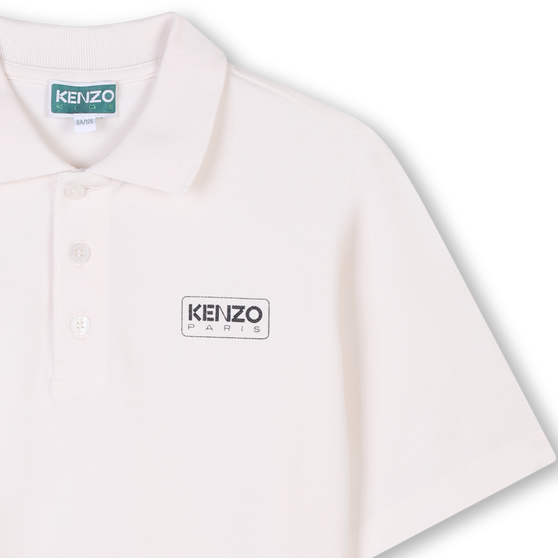 Polo shirt with logo motif KENZO KIDS 
                        BOY