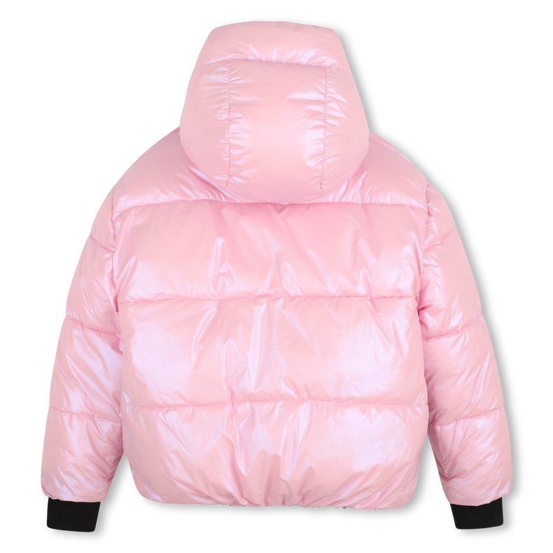 Reversible down jacket KARL LAGERFELD KIDS 
                        GIRL