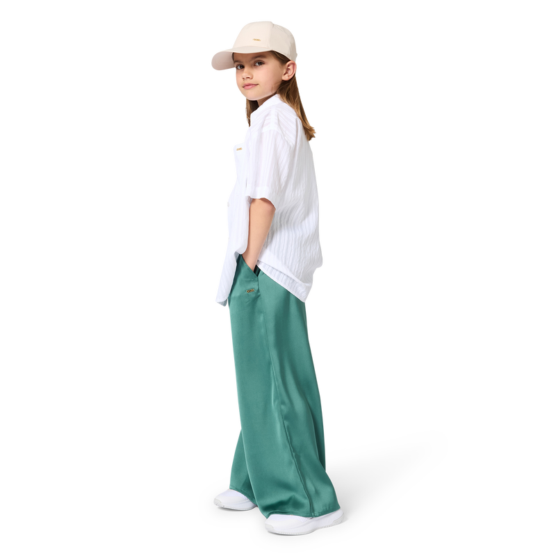 LIGHTWEIGHT EMBOSSED FABRIC SHIRT BOSS 
                        GIRL