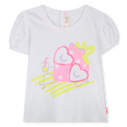 Short-sleeved cotton T-shirt BILLIEBLUSH 
                    GIRL