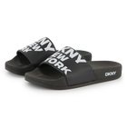 Printed slides DKNY 
                    UNISEX