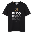 Short-sleeved t-shirt, BLACK, hi-res