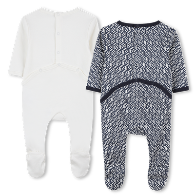 Set of two cotton pajamas KENZO KIDS UNISEX