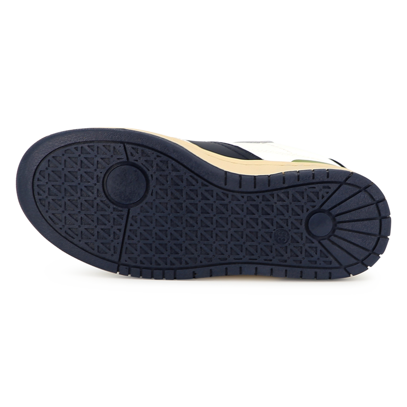 Lace-up dual-fabric trainers BOSS 
                        GIRL