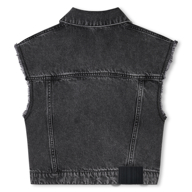 Sleeveless denim jacket MARC JACOBS 
                        GIRL