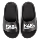Sliders with logo KARL LAGERFELD KIDS 
                    BOY