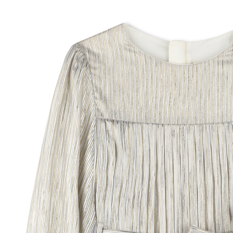 Pleated striped dress BILLIEBLUSH 
                        GIRL