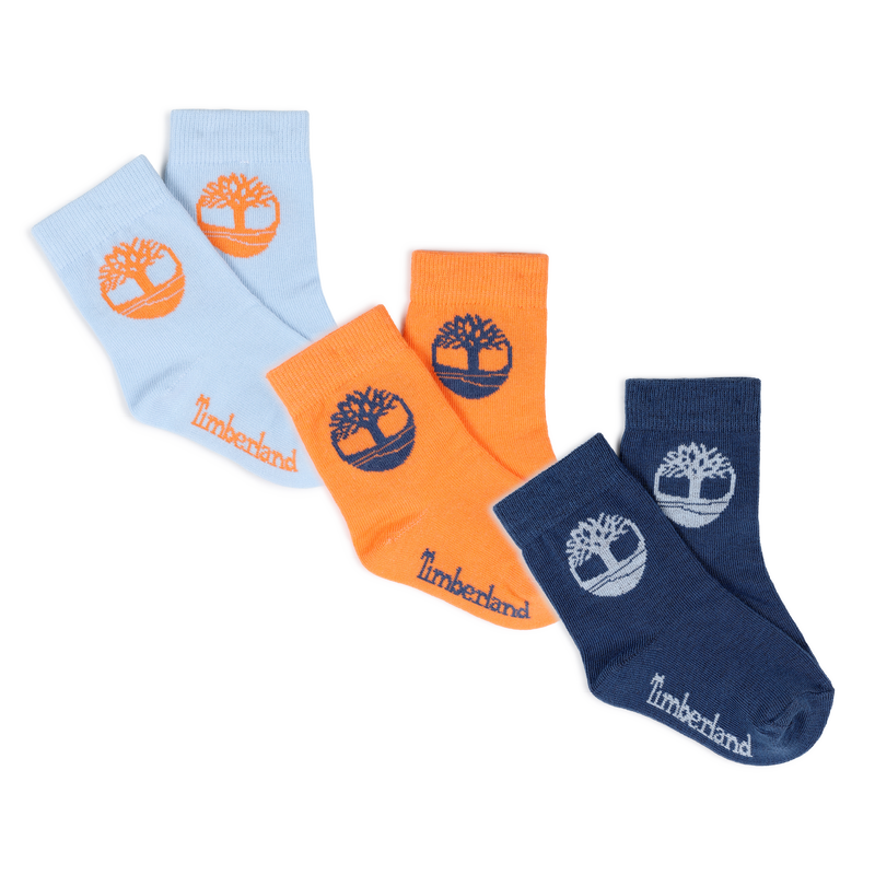 SET OF 3 PAIRS OF SOCKS TIMBERLAND 
                        BOY