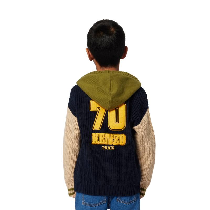 Knit cardigan KENZO KIDS 
                        BOY