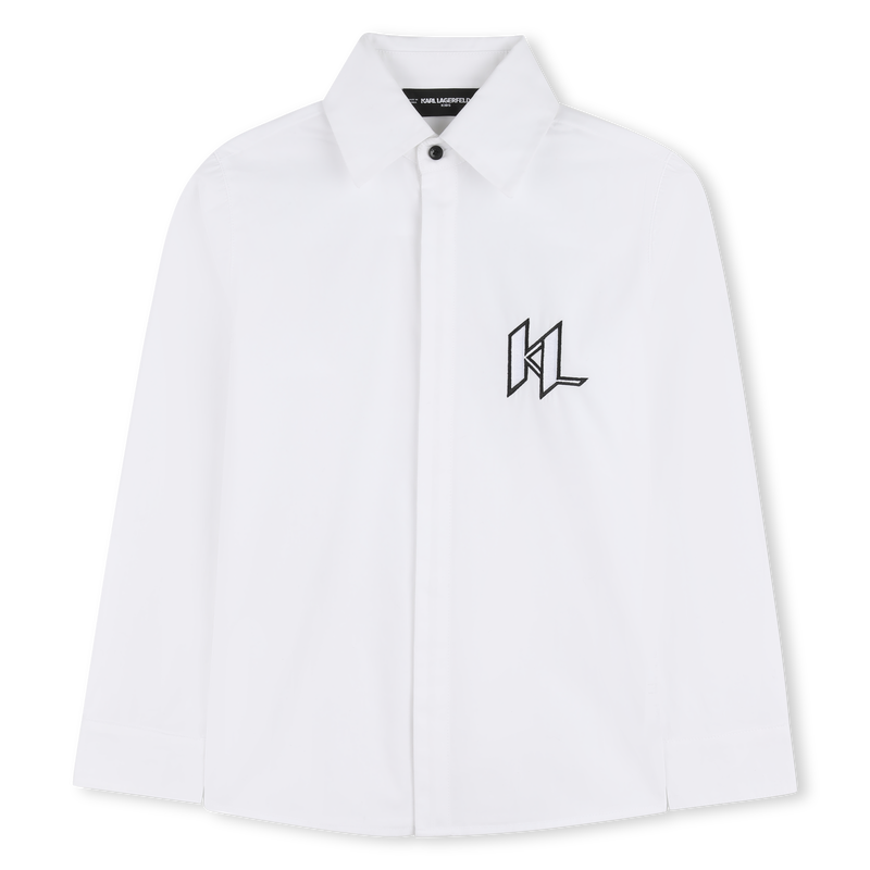 LONG-SLEEVED SHIRT KARL LAGERFELD KIDS 
                        BOY