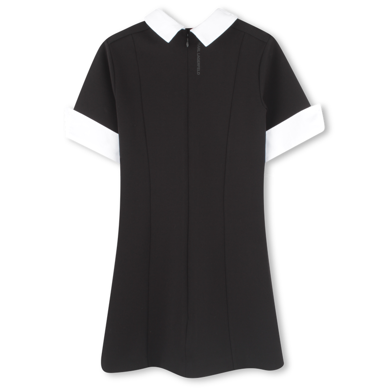 Short-sleeved dress KARL LAGERFELD KIDS 
                        GIRL