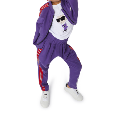 T-shirt with print KARL LAGERFELD KIDS GIRL