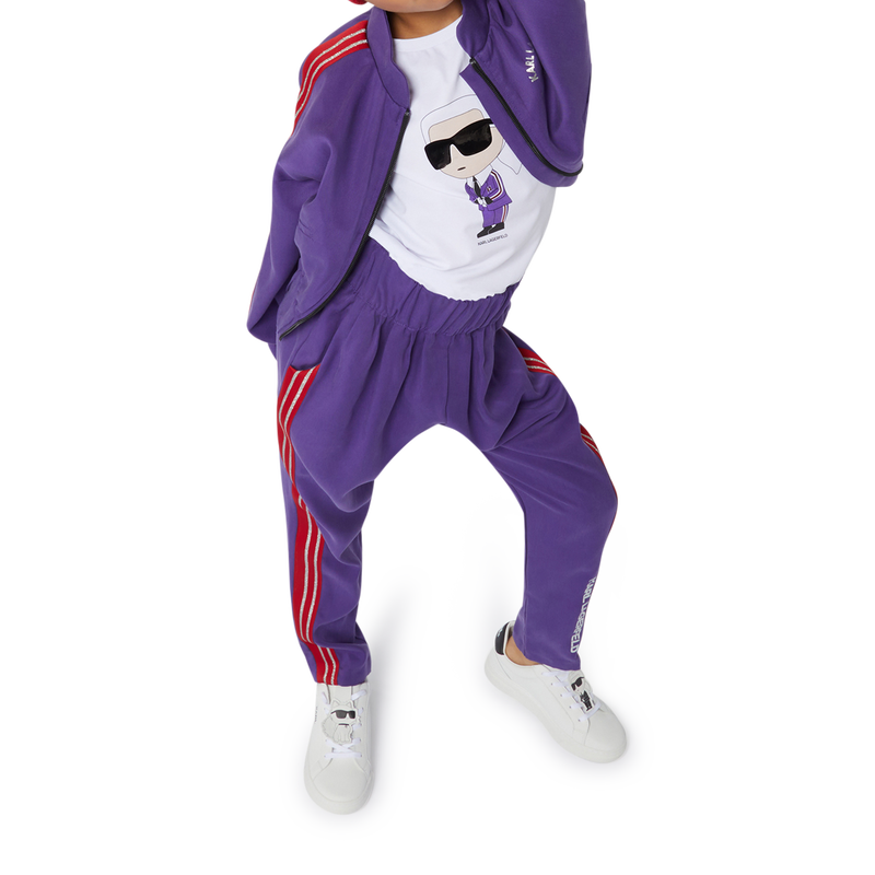 T-shirt with print KARL LAGERFELD KIDS 
                        GIRL