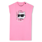 Short sleeve dress KARL LAGERFELD KIDS 
                    GIRL