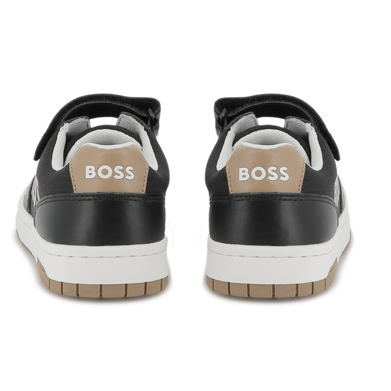 Laced hook-and-loop trainers BOSS 
                        BOY