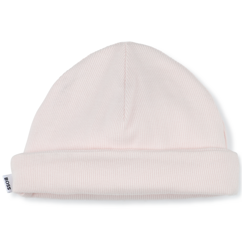 Ribbed hat with turn up BOSS 
                        GIRL