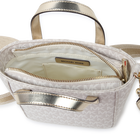 Printed zip-up tote bag MICHAEL KORS 
                    GIRL