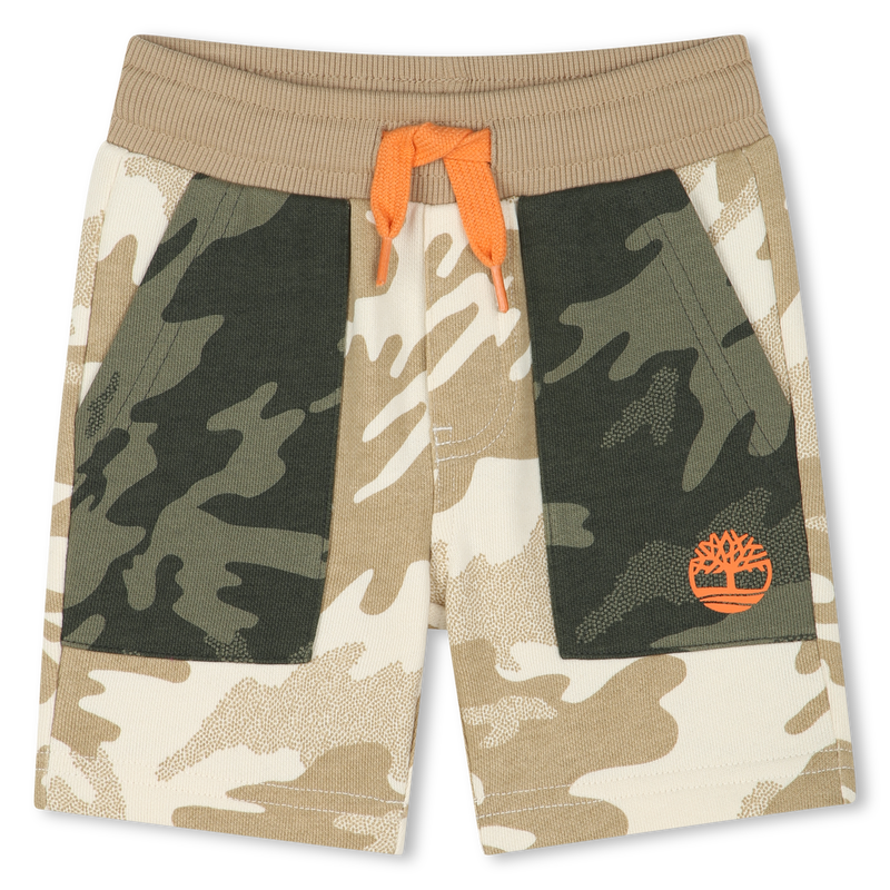 Multicoloured fleece Bermudas TIMBERLAND 
                        BOY