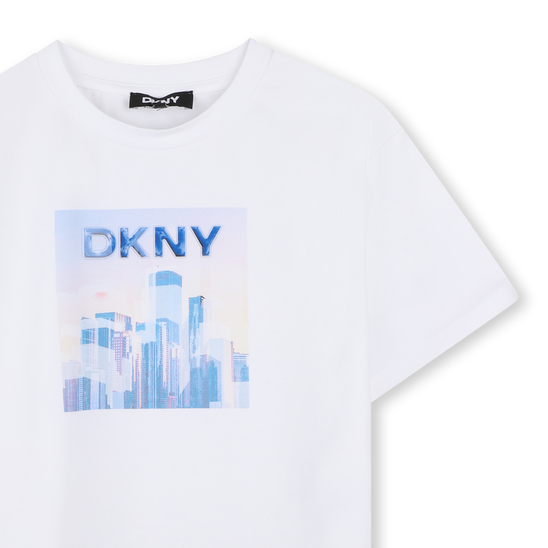 SHORT-SLEEVED T-SHIRT DKNY 
                        GIRL