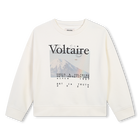 Fleece sweatshirt ZADIG VOLTAIRE 
                    GIRL