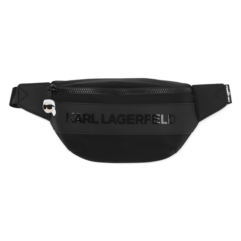 Belt bag with KARL badge KARL LAGERFELD KIDS 
                        BOY