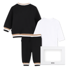 Pants, cardigan, and t-shirt set BOSS 
                    BOY