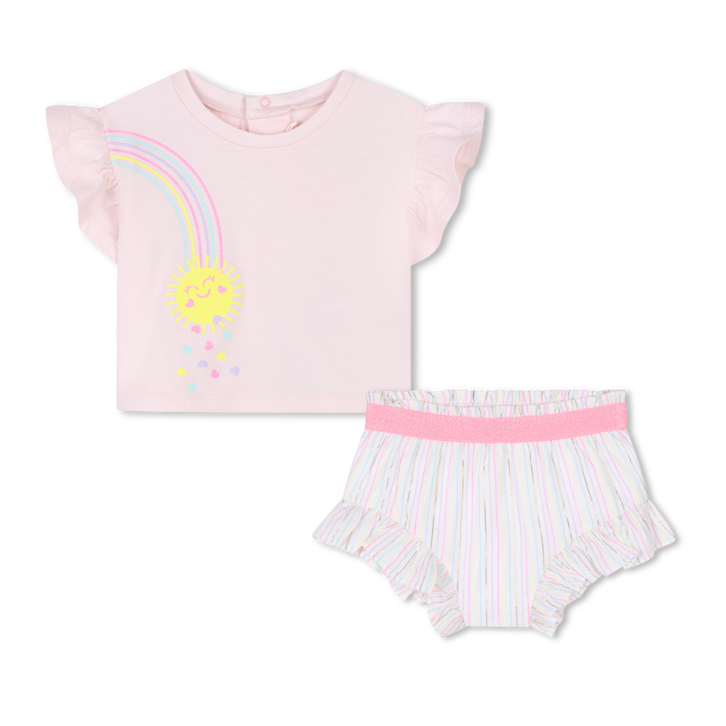 Shorts and T-shirt set BILLIEBLUSH 
                        GIRL
