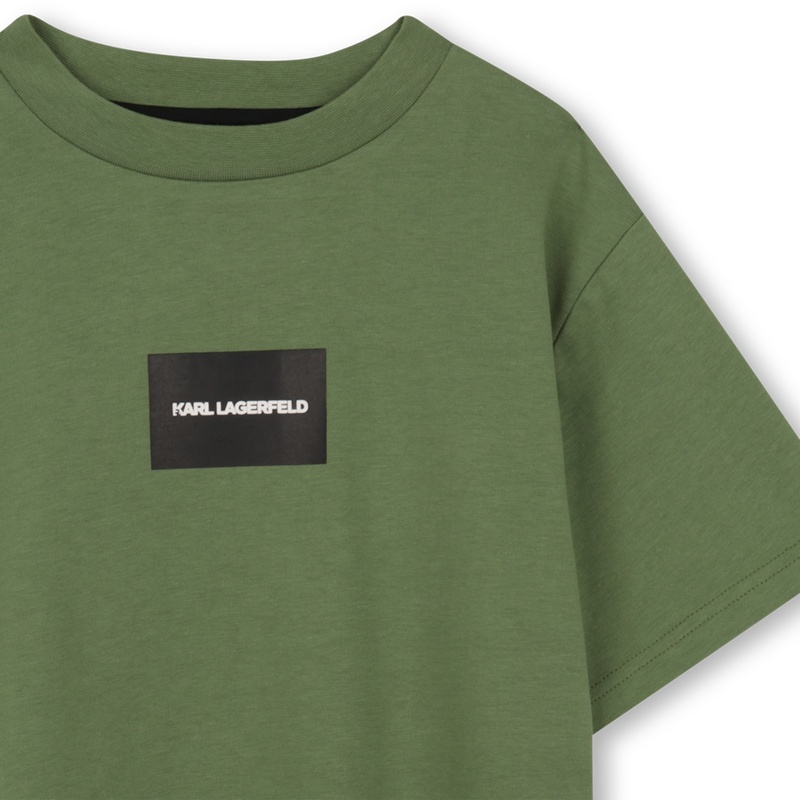 SHORT SLEEVE T-SHIRT KARL LAGERFELD KIDS 
                        BOY