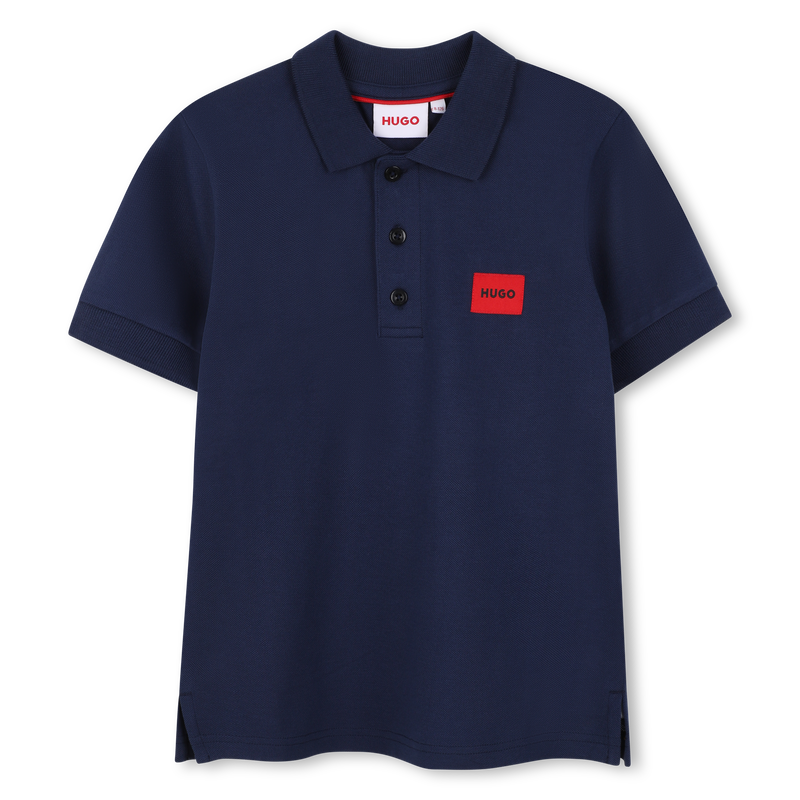SHORT-SLEEVED POLO SHIRT HUGO 
                        BOY