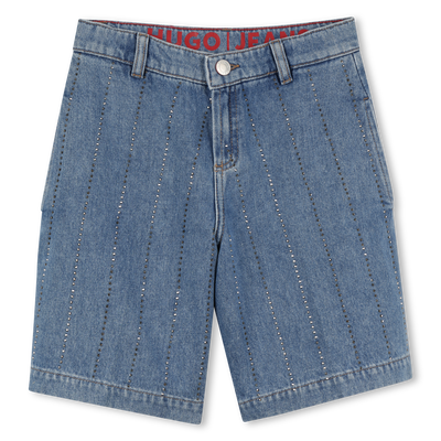 Denim Bermuda shorts HUGO GIRL