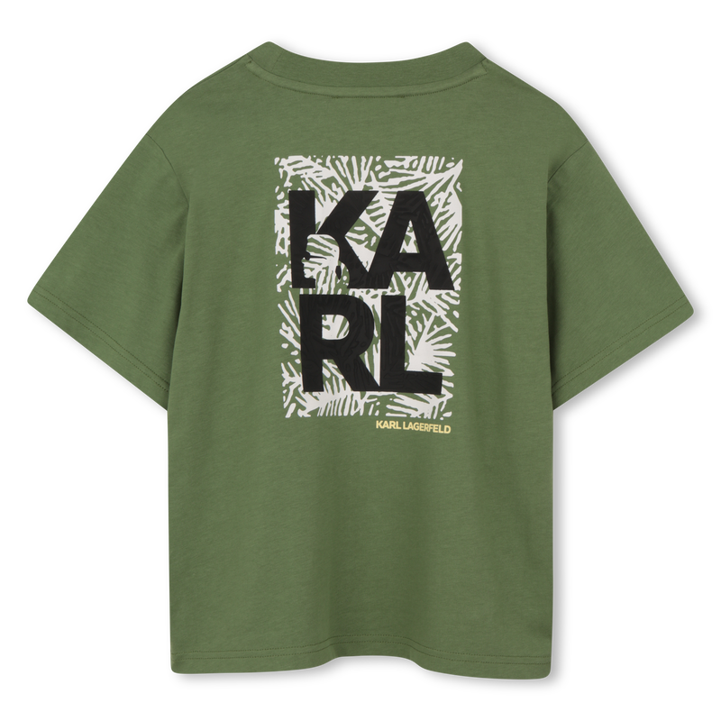 SHORT SLEEVE T-SHIRT KARL LAGERFELD KIDS 
                        BOY