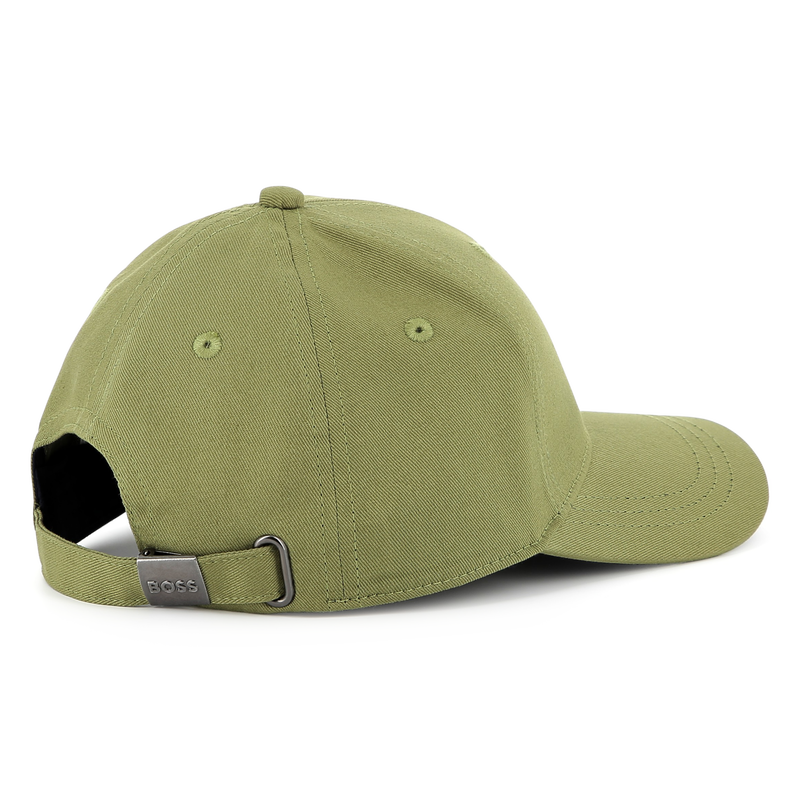Cap with adjustable fastening