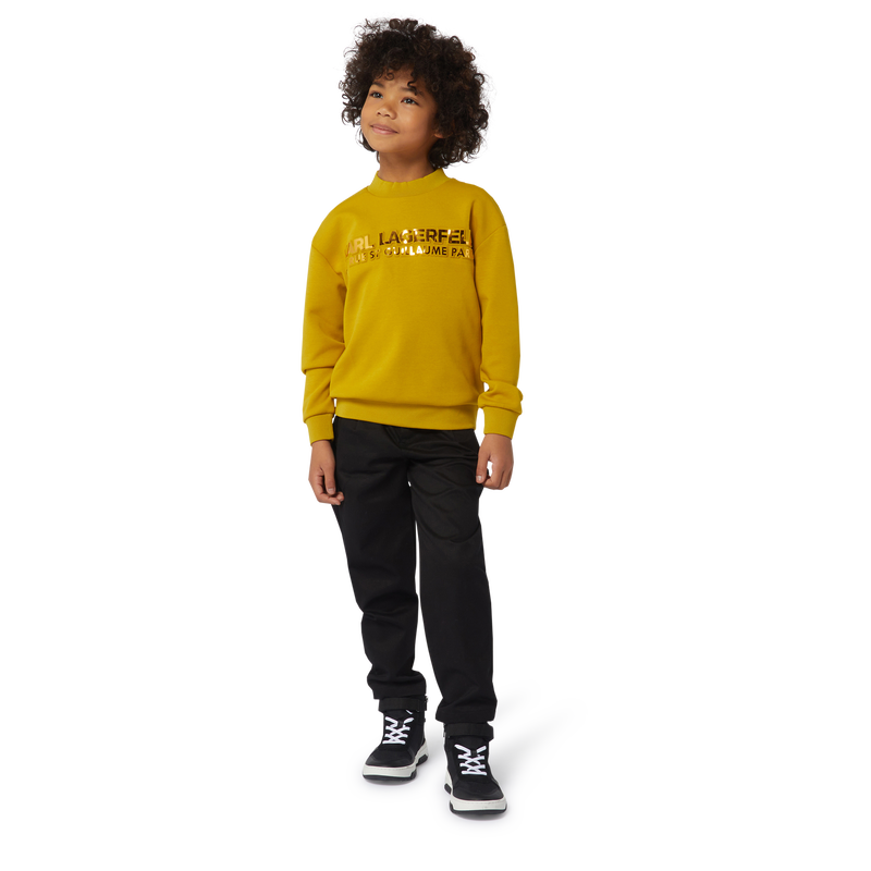 Pleated trousers KARL LAGERFELD KIDS 
                        BOY