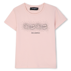 Short sleeve t-shirt, PINK, hi-res