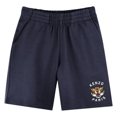 Fleece Bermuda jogging shorts KENZO KIDS BOY
