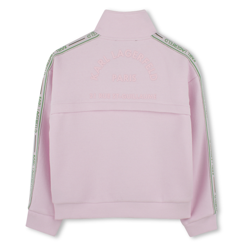 Elasticated-waist sweatshirt KARL LAGERFELD KIDS 
                        GIRL