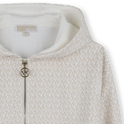 Zip-up hoodie MICHAEL KORS 
                    GIRL