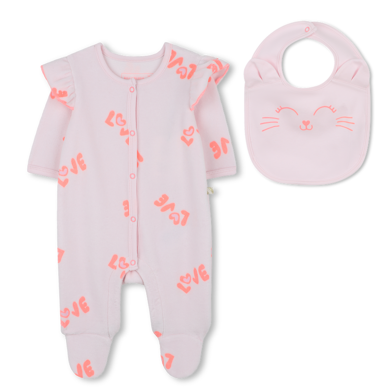 Pajama and bib set BILLIEBLUSH 
                        GIRL