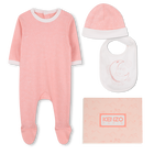 Pajama, bib and hat set KENZO KIDS 
                    GIRL
