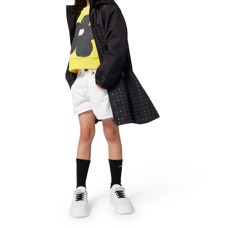Printed cotton shorts MARC JACOBS 
                        GIRL