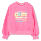 Dyed fleece sweatshirt BILLIEBLUSH 
                    GIRL