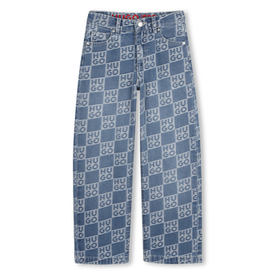 DENIM TROUSERS HUGO GIRL