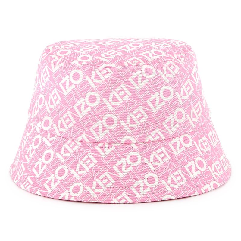 Printed cotton bucket hat KENZO KIDS 
                        UNISEX