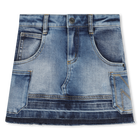 Worn-look denim skirt MARC JACOBS 
                    GIRL