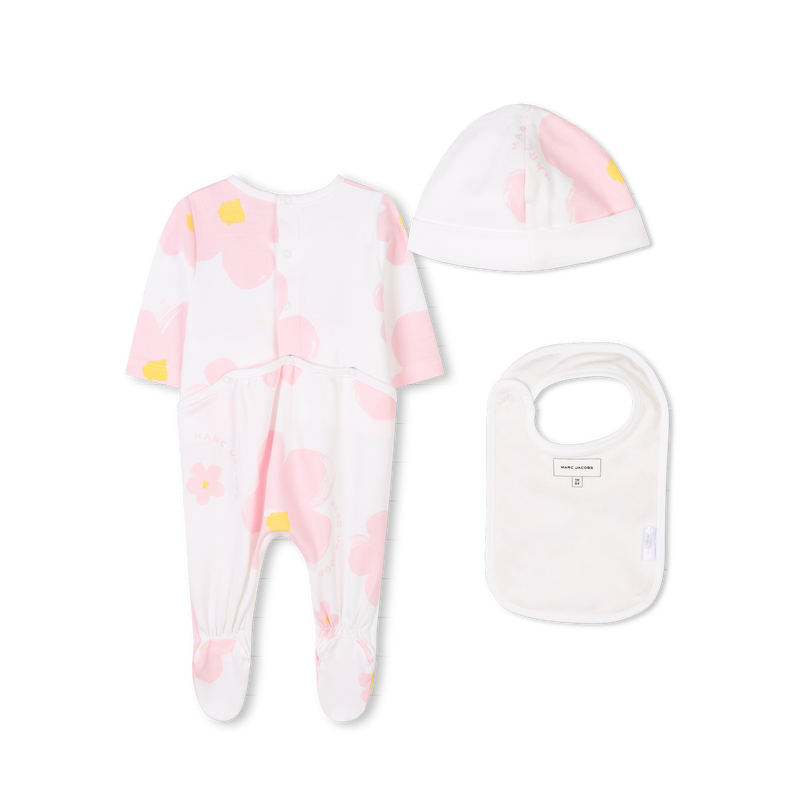 Cotton pyjamas, bib and hat MARC JACOBS 
                        UNISEX