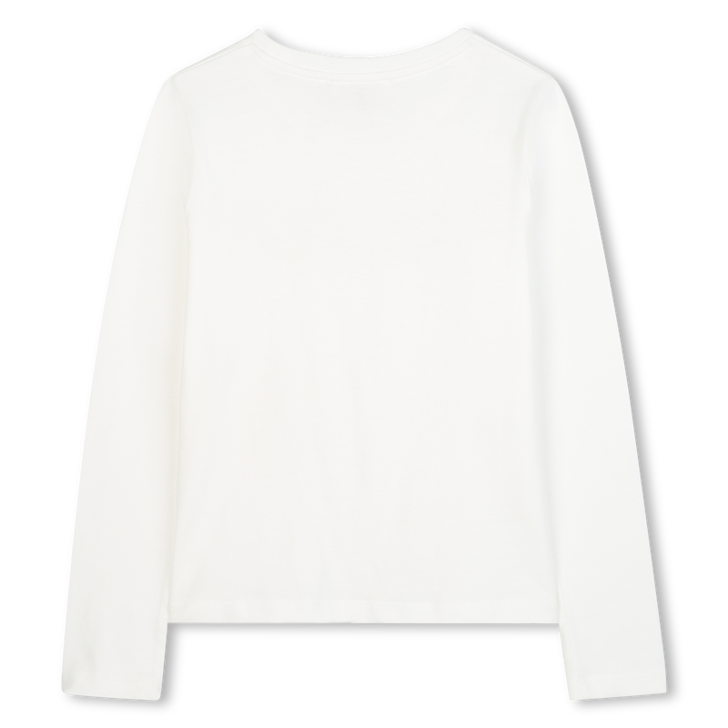 Long-sleeved jersey T-shirt MICHAEL KORS 
                        GIRL