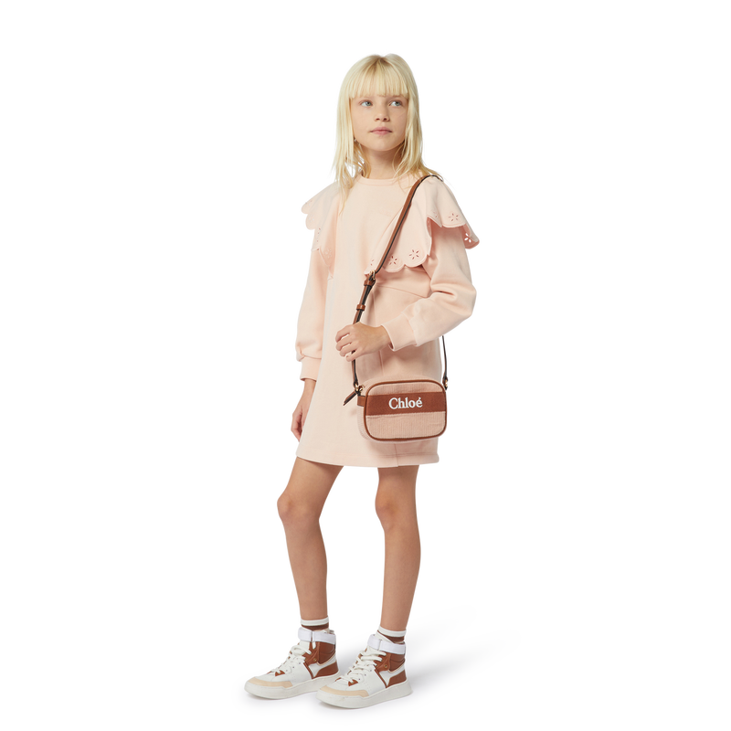 Ruffled Fleece Dress CHLOE 
                        GIRL